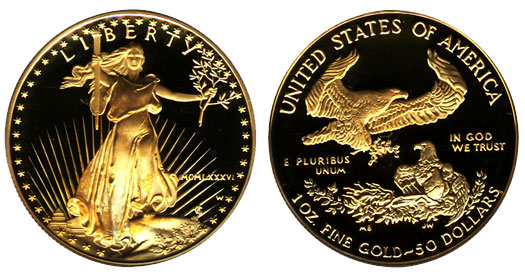 1986 American Gold Eagle | Gold Eagle Guide