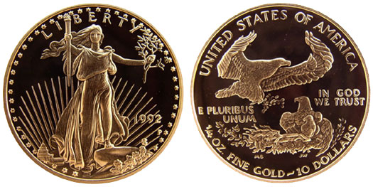 1992 American Gold Eagle | Gold Eagle Guide