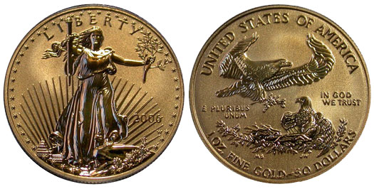 2006-W Reverse Proof Gold Eagle